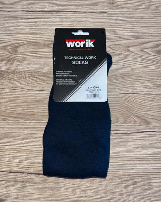 Calze Tecniche da Lavoro WORIK – Taglia L  Nuove