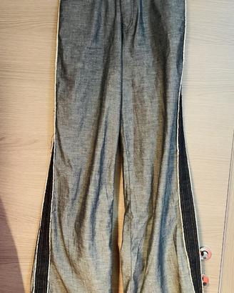 Pantaloni palazzo emporio Armani donna jeans tg 30