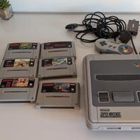 Super nintendo snes + giochi