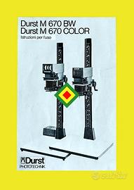 LIBRETTO DURST 670 - CLS 35 - CLS 66