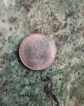 100 lire  Anniversario Accademia Navale Livorno