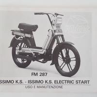 FANTIC MOTOR ISSIMO KS/KS ELESTART uso e manutenz.