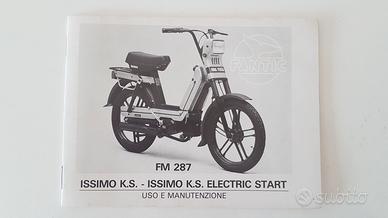 FANTIC MOTOR ISSIMO KS/KS ELESTART uso e manutenz.