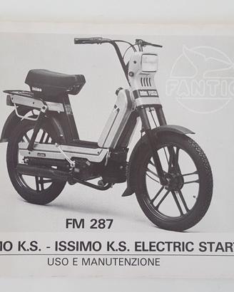 FANTIC MOTOR ISSIMO KS/KS ELESTART uso e manutenz.