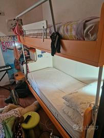 cameretta completa letto a castello