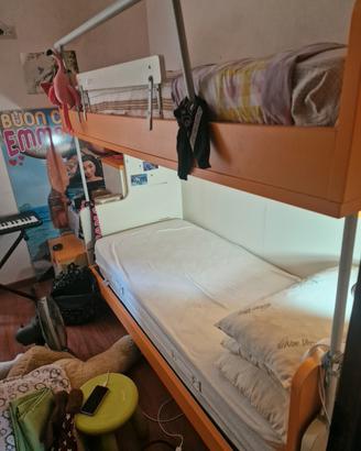 cameretta completa letto a castello