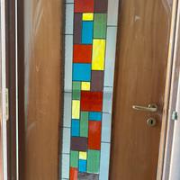 Porta con vetro cattedrale