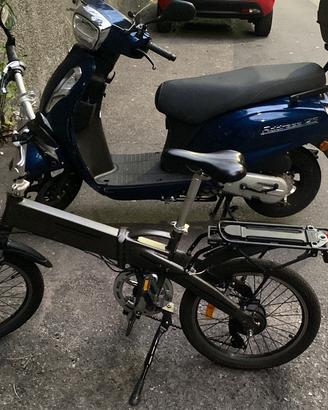 E Bike pieghevole