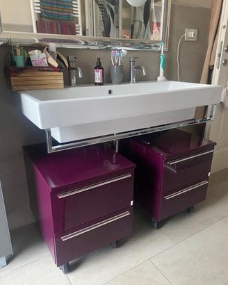 Mobiletti da bagno coppia sotto lavello