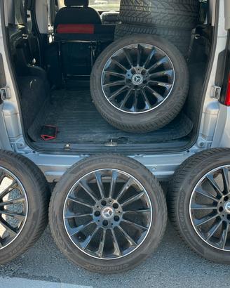 Kit ruote 17 mercedes 205 55 r17 hankook