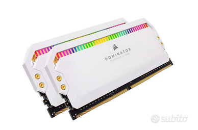 Ram 2x8 GB, Corsair Dominator Platinum RGB 3200 MH