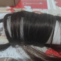 extension castana, corta 