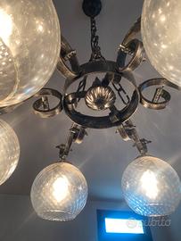 Lampadario Rustico