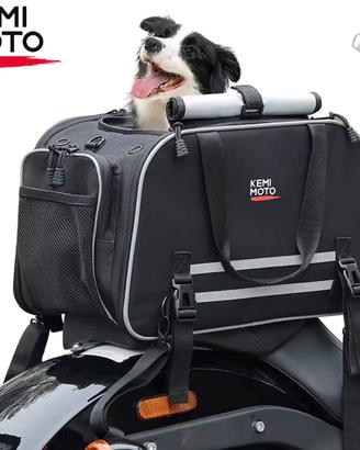 borsa da trasporto cani/gatti per moto