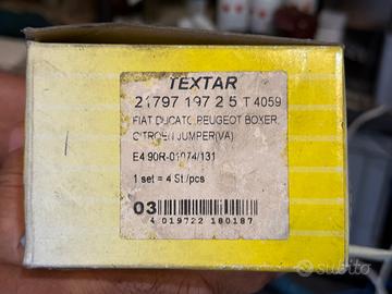 Pastiglie Freno TEXTAR - Fiat Ducato 