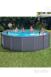 Piscina semirigida da giardino