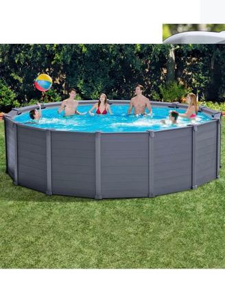 Piscina semirigida da giardino