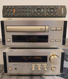 HIFI YAMAHA RX-E 100 + CDX-E 100 + KIT BT