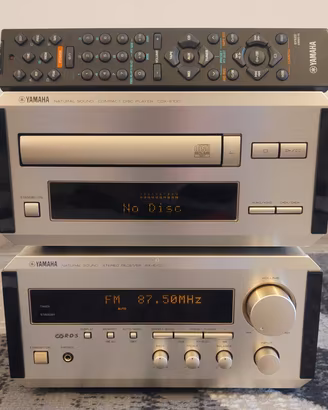 HIFI YAMAHA RX-E 100 + CDX-E 100 + KIT BT
