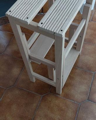 scaletto in legno