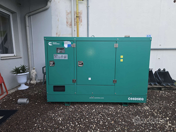 Generatore 53kw/66kva,2024,solo 11 ore garanzia