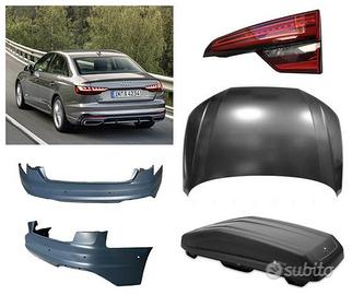 Audi A4 musata parafango cofano cerchi scarico 20