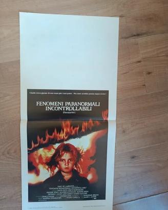 Manifesto originale Fenomeni paranormali incontrol