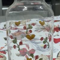 Bottiglia natalizia in vetro Thun