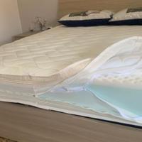MATERASSO MEMORY FOAM ALOE SFODERABILE CON CUSCINI