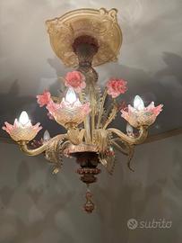 lampadario  Murano originale
