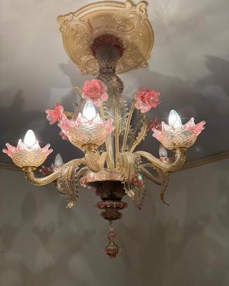 lampadario  Murano originale