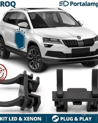 ADATTATORI Portalampada Skoda Karoq Montaggio LED