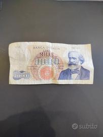 1000 Lire Giuseppe Verdi 1962