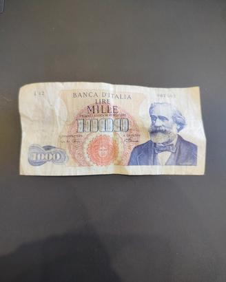 1000 Lire Giuseppe Verdi 1962