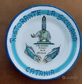 Piatto del Buon Ricordo Catania