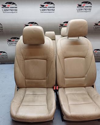 Set sedili in pelle beige bmw serie 7 f01 2011 ber