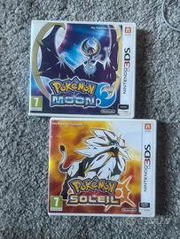 Nintendo 3DS - Lotto Pokémon SOLE + Pokemon LUNA