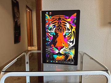 notebook/tablet 2 in 1 convertibile 360° ssd 512gb