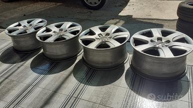 SET di 4 cerchi in lega da 17 pollici audi