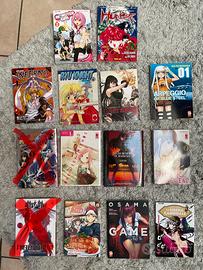 MANGA numeri 1 di varie serie, tutti in Italiano