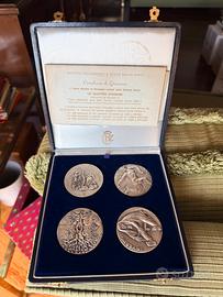 Medaglie argento “Le quattro stagioni”