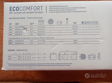 Scambiatore di calore Eco Comfort plus 100 