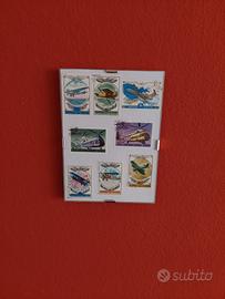Cornice con francobolli