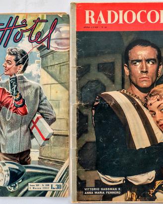 N.2 Riviste 'Grand Hotel & Radio Corriere'