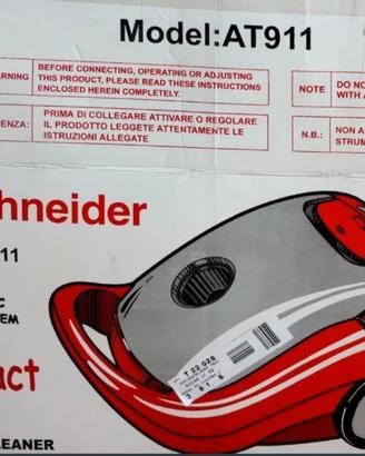 Aspirapolvere a traino Schneider, mai usato
