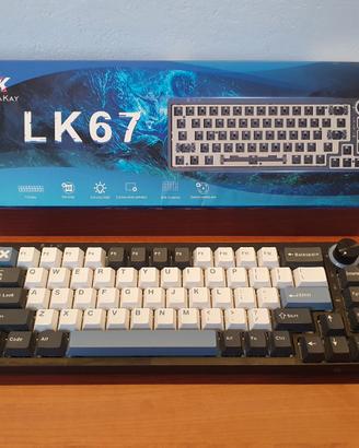 Tastiera meccanica GamaKay LK67 RGB