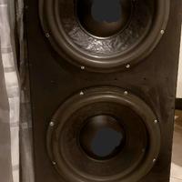 2 subwoofer 38cm ciare