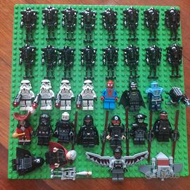 Lego Minifigure Star Wars Marvel DC