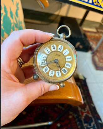 AnticoOROLOGIOviaggioFILIGRANA"GOLDBUHL"daVILLAven