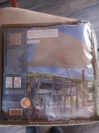 tenda vela 3x3 nuova con custodia 